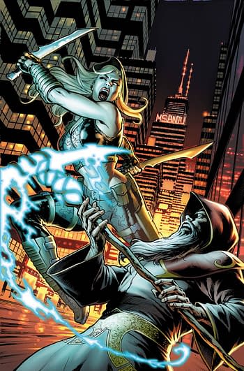 Cover image for ROBYN HOOD INFINITE WAR CVR B MARCO SANTUCCI