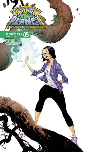 Cover image for CAPTAIN PLANET #5 CVR B LEE & CHUNG