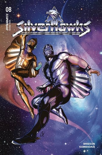 Cover image for SILVERHAWKS #8 CVR B STAGGS