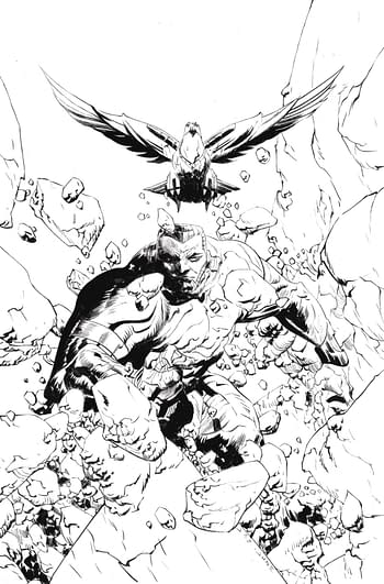 Cover image for SILVERHAWKS #8 CVR H 10 LEE LINE ART VIRGIN
