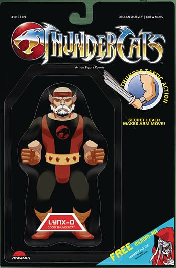 Cover image for THUNDERCATS #19 CVR F ACTION FIGURE