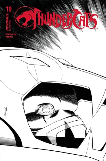 Cover image for THUNDERCATS #19 CVR N 10 COPY INCV SHALVEY LINE ART