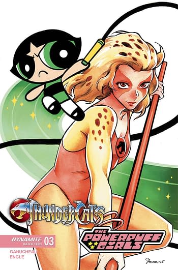 Cover image for THUNDERCATS POWERPUFF GIRLS #3 CVR D SAOWEE