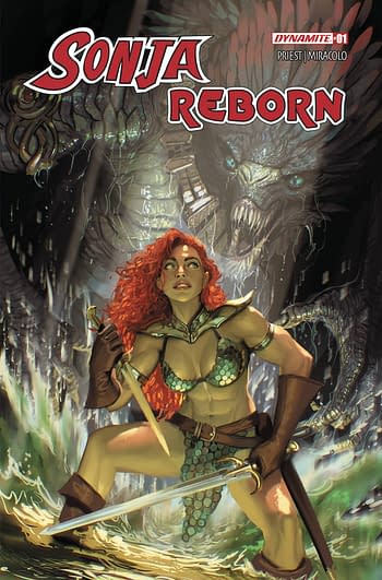 Cover image for SONJA REBORN #1 CVR F SEJIC FOIL