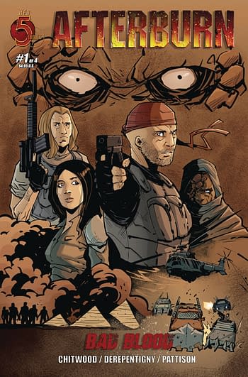 Cover image for AFTERBURN BAD BLOOD #1