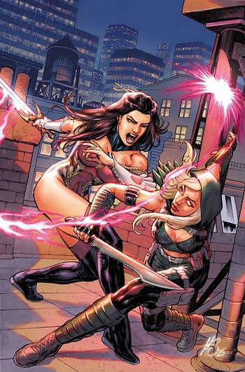 Cover image for GRIMM FAIRY TALES #100 CVR B SANTUCCI