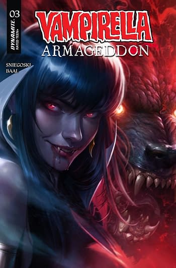 Cover image for VAMPIRELLA ARMAGEDDON #3 CVR A FRANCESCO MATTINA