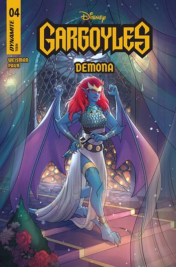 Cover image for GARGOYLES DEMONA #4 CVR A MEGHAN HETRICK