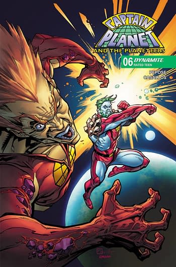 Cover image for CAPTAIN PLANET #6 CVR A CHAD HARDIN