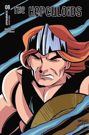 Cover image for THE HERCULOIDS #8 CVR D ANTHONY MARQUES