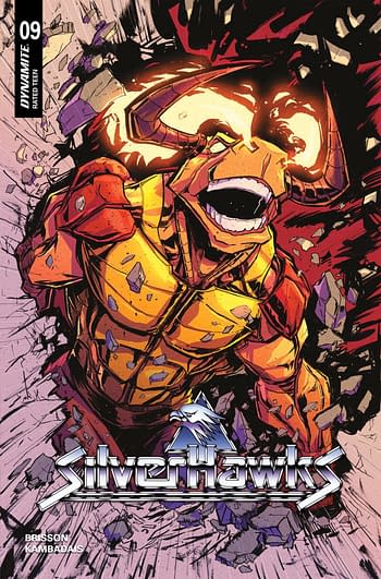 Cover image for SILVERHAWKS #9 CVR G 10 COPY INCV BATTLE DAMAGE ORIGINAL
