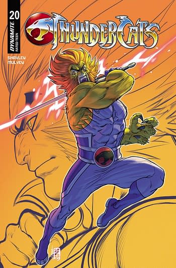 Cover image for THUNDERCATS #20 CVR D DREW MOSS
