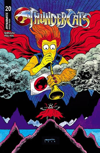 Cover image for THUNDERCATS #20 CVR E MANIX