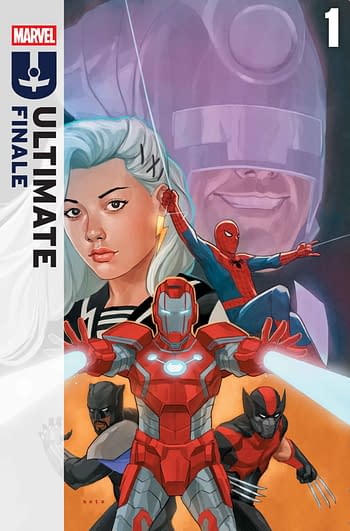 ULTIMATE UNIVERSE FINALE #1 cover by Phil Noto