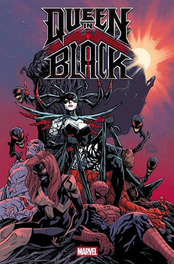 The Queen In Black Will Be A Cosmic, Symbiote Version Of Civil War