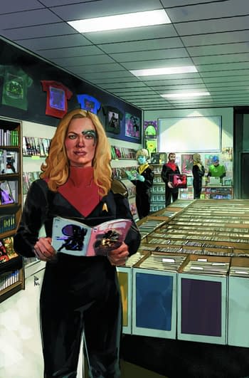 See Seven Of Nine Standing In Your Comic Store For Star Trek Relaunch