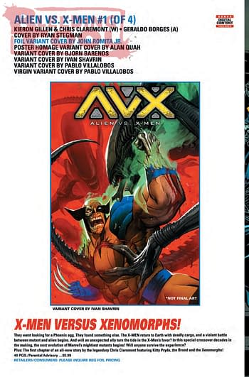 Marvel Comics September 2026 Official Full Solicits And Solicitations