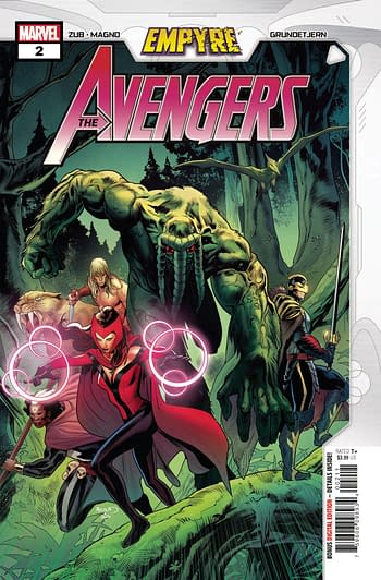 Empyre Avengers #2 Cover