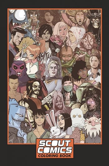 Children On The Grave and Frank On The Farm in Scout November 2020 Solicits
