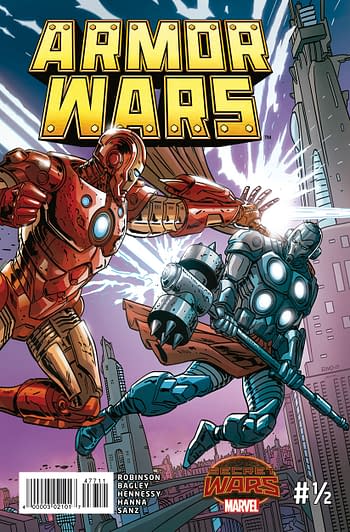 Armor Wars #1/2 Front Cover