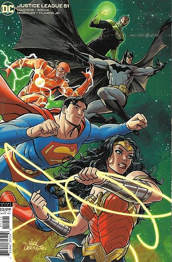 Justice League #51 Variant Cover