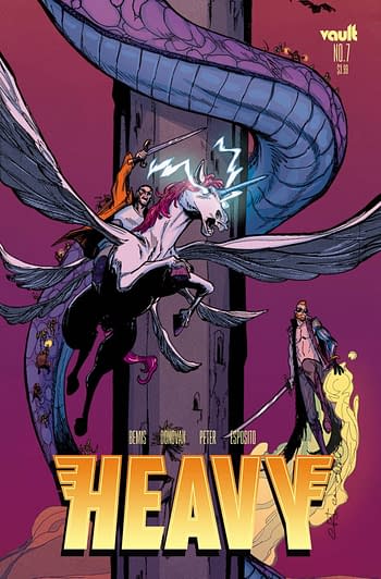 The Blue Flame #1 in Vault Comics May 2021 Solicitations