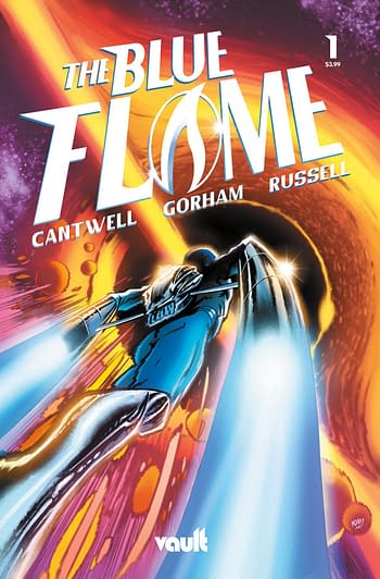 The Blue Flame #1 in Vault Comics May 2021 Solicitations