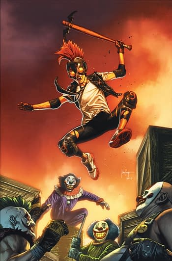 Clownhunter Vs Punchline From DC Comics in August