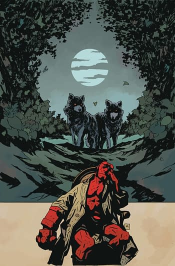 Cover image for HELLBOY SILVER LANTERN CLUB #4 (OF 5)