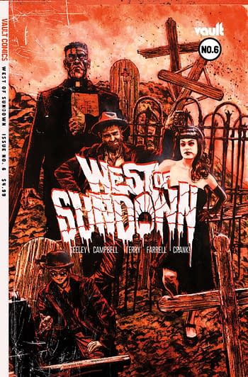Cover image for WEST OF SUNDOWN #6 CVR A CAMPBELL