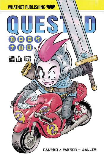 Cover image for QUESTED #2 CVR D CALERO AKIRA HOMAGE
