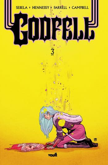 Cover image for GODFELL #3 CVR A HENNESSY