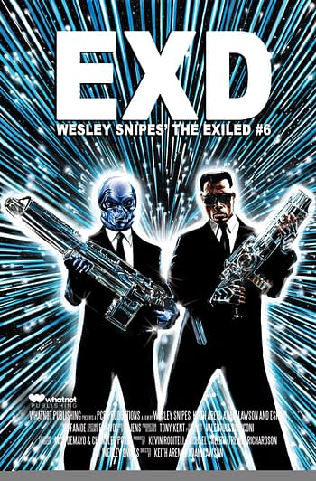 Cover image for THE EXILED #6 (OF 6) CVR C KENT MIB HOMAGE (MR)