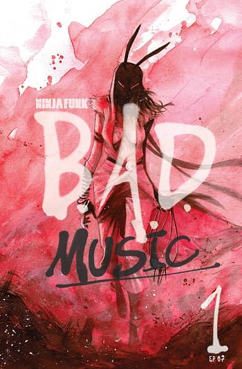 Cover image for NINJA FUNK BAD MUSIC #1 (OF 4) CVR B MICELLI (MR)