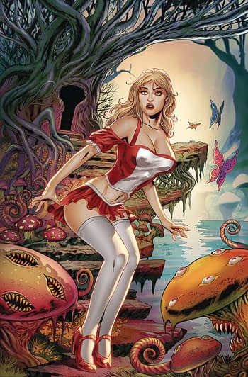 Cover image for WONDERLAND RETURN TO MADNESS #1 (OF 3) CVR A IGOR VITORINO