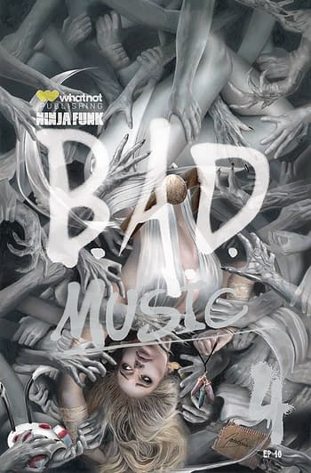 Cover image for NINJA FUNK BAD MUSIC #4 (OF 4) CVR C 25 COPY INCV SANDERS (M