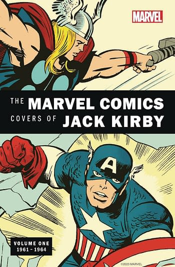 Cover image for MARVEL COMICS COVERS OF JACK KIRBY HC (MR)