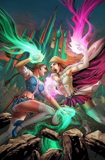 Cover image for OZ TABLET OF DESTINIES ONESHOT CVR A IGOR VITORINO