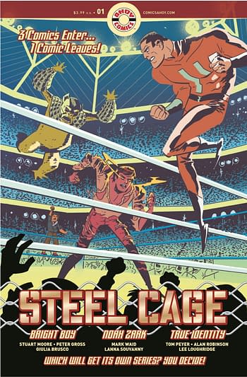 Ahoy Comics Launches 4 New Titles &#8211; Bronze Age Boogie, Hashtag Danger, Planet Of The Nerds, Steel Cage