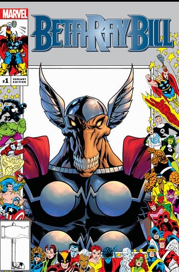 35th Anniversary Of 25th Anniversary Of Marvel Comics Variant Covers