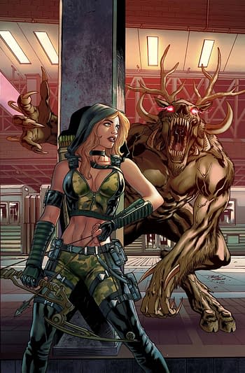 Cover image for ROBYN HOOD LAST STOP ONESHOT CVR A VITORINO