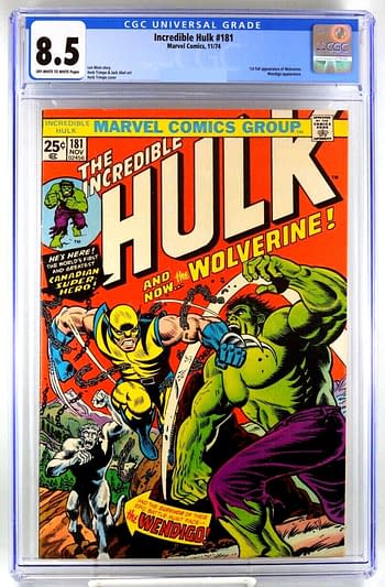 Hulk #181 CGC 8.5 Stolen In Canada, Stores Watch Out For Seller