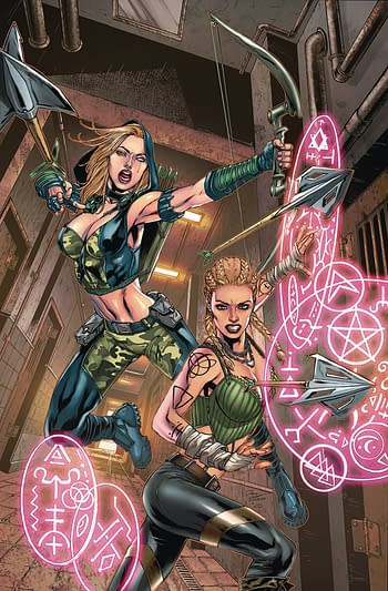 Cover image for FAIRY TALE TEAM-UP ROBYN HOOD & GRETEL CVR A VITORINO