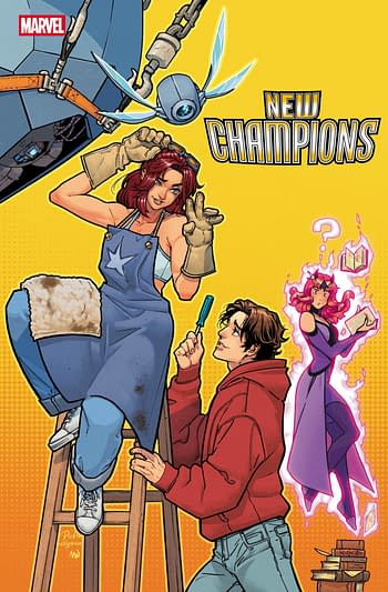 Cover image for NEW CHAMPIONS #5 RICKIE YAGAWA VAR