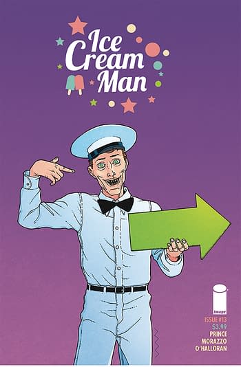 Ice Cream Man #13 - the First Palindromic Comic?
