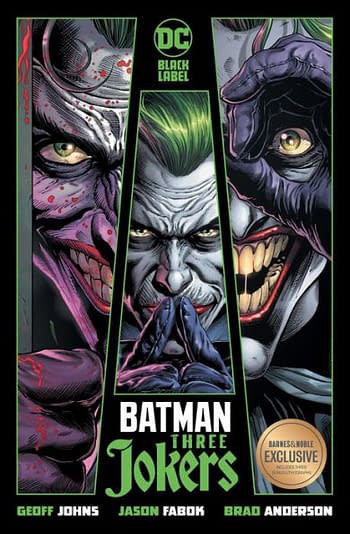 Batman Three Jokers Barnes & Noble Exclusive HC Cover