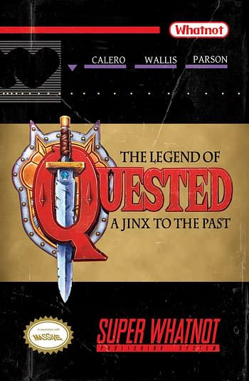 Cover image for QUESTED #3 CVR C RICHARDSON VIDEO GAME HOMAGE