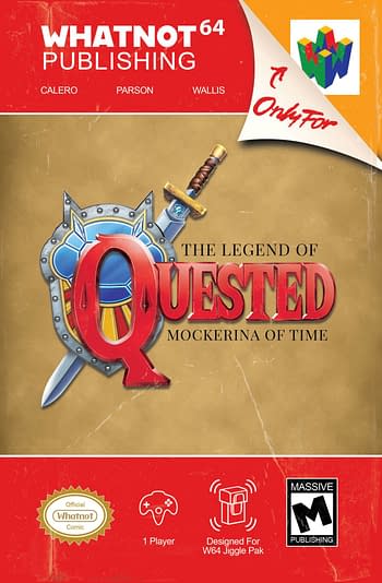 Cover image for QUESTED #4 CVR D 10 COPY INCV RICHARDSON VIDEO GAME HOMAGE