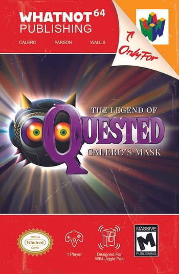 Cover image for QUESTED #5 CVR D RICHARDSON VIDEO GAME HOMAGE