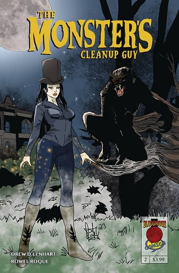 Cover image for MONSTERS CLEAN UP GUY #2 (OF 2) CVR D GERRY COOLEY